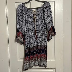 Umgee Boho Tunic Dress
